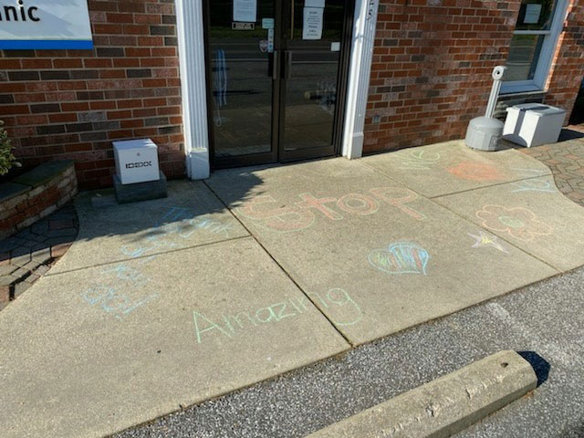 Chesapeake Animal Clinic - Sidewalk Chalk
