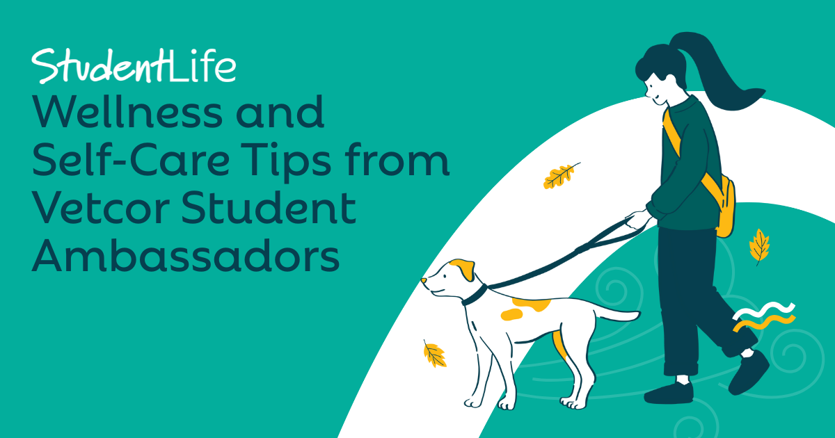 Wellness and Self-Care Tips from Vetcor Student Ambassadors