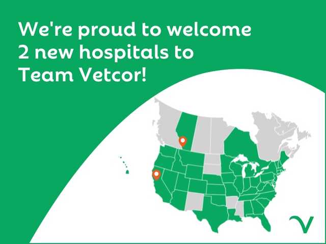 Vetcor Welcomes 2 New Hospitals in November